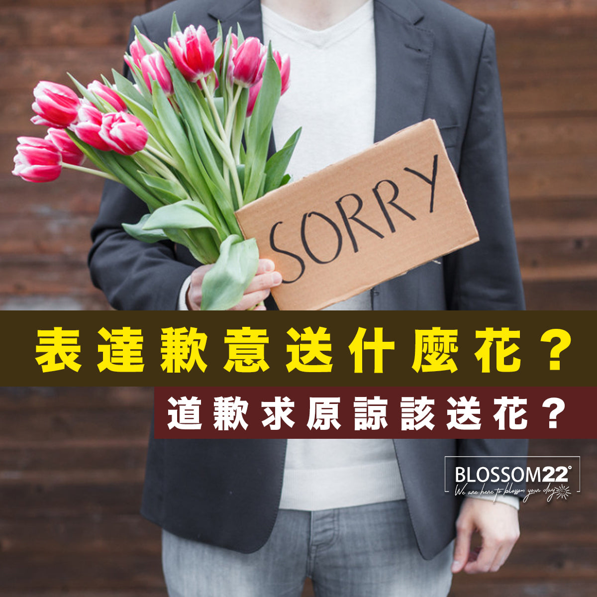 道歉求原諒該送花? 表達歉意送什麼花?