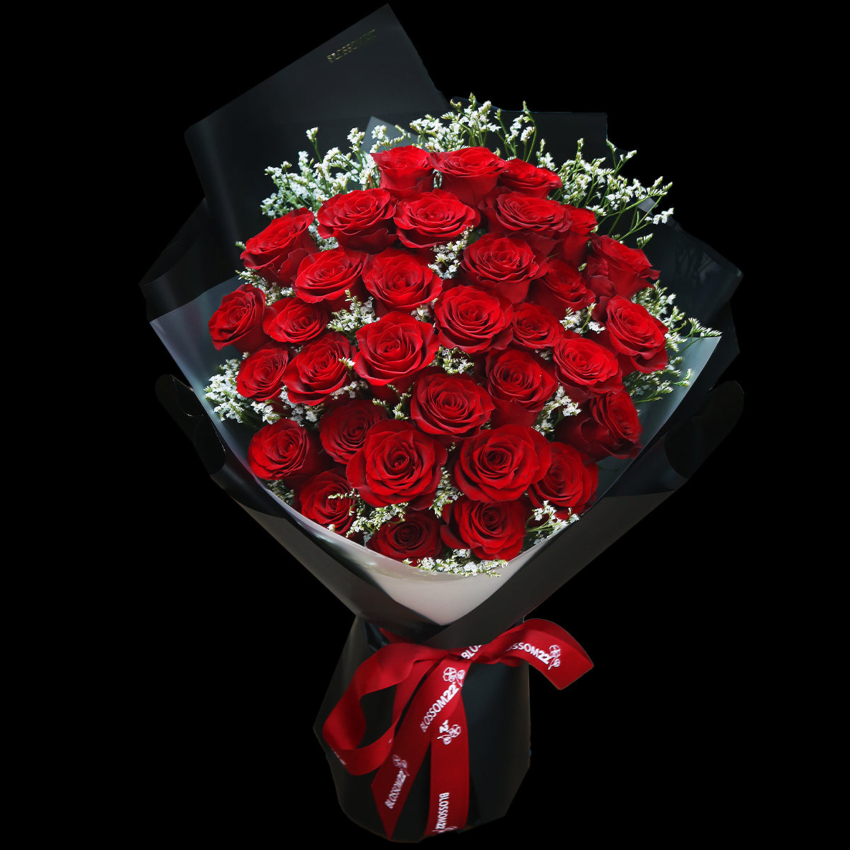 33枝 紅玫瑰花束|33 Red Roses Bouquet (Luxury Wrap)