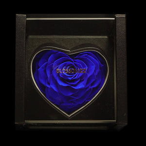 XXL Heart Rose Preserved Flower Box｜巨型心型玫瑰保鮮花盒 - Blue（藍)  Blossom22°