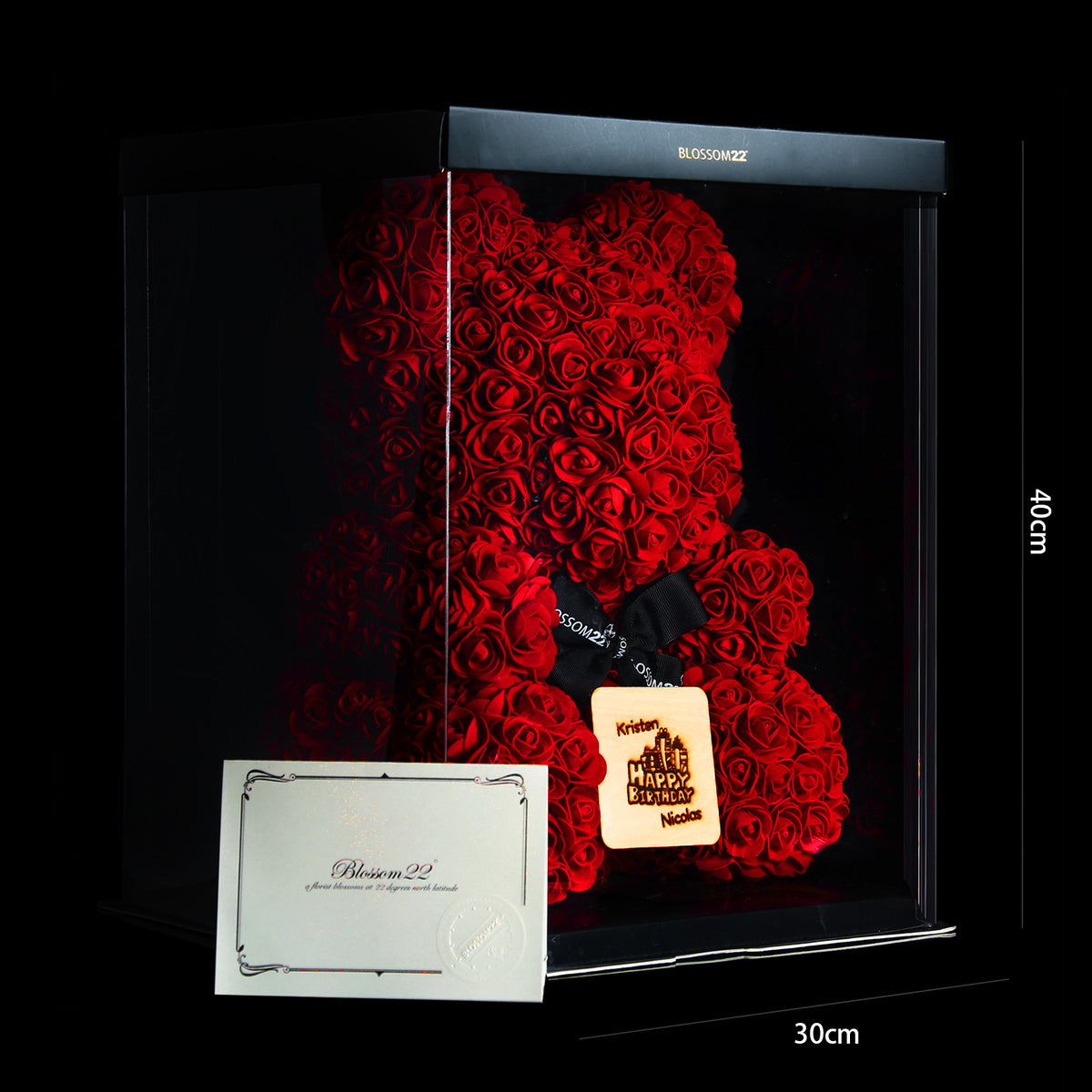 紅色玫瑰熊| Red Rose Bear Other Products Blossom22hk