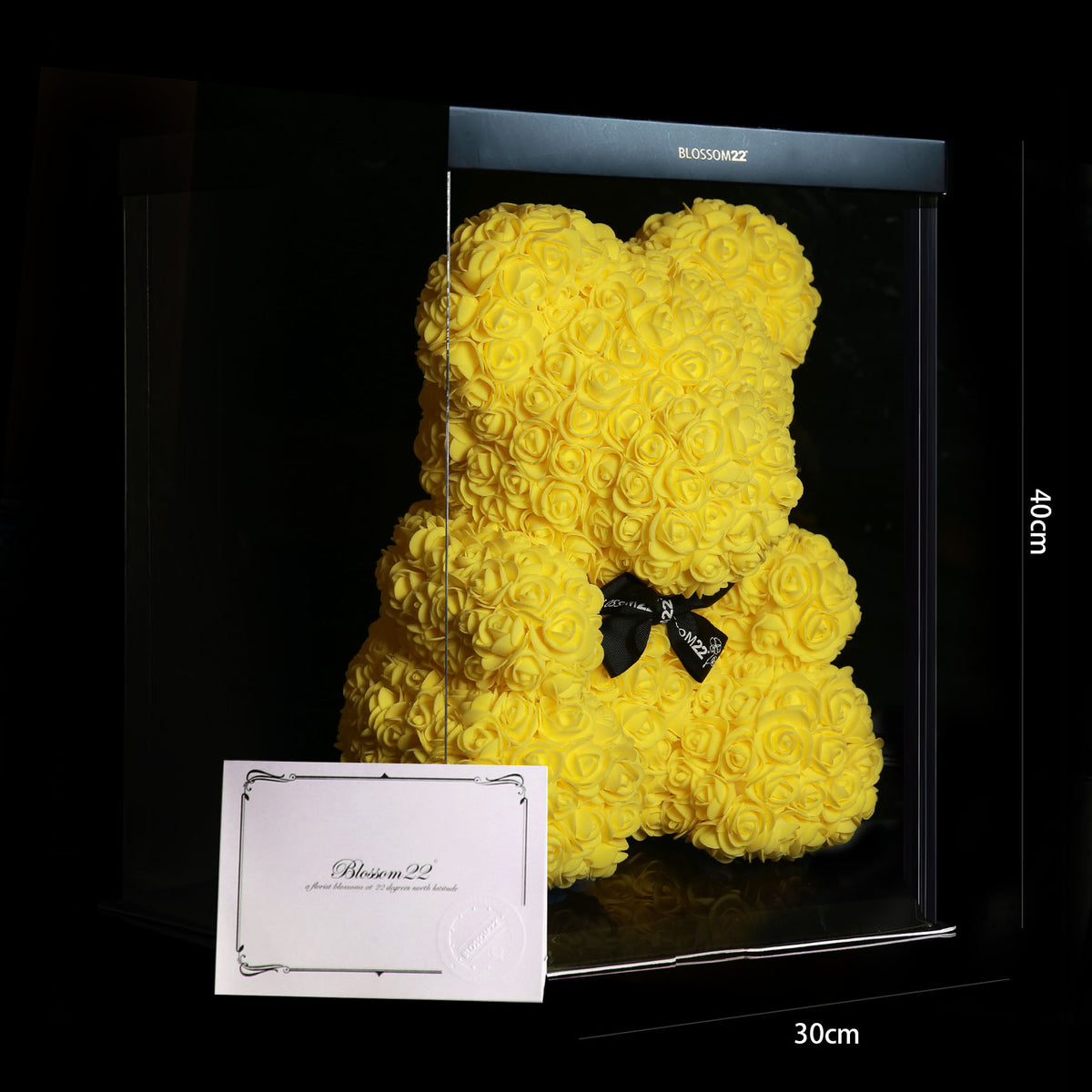 黃色玫瑰熊|Yellow Rose Bear Other Products Blossom22hk