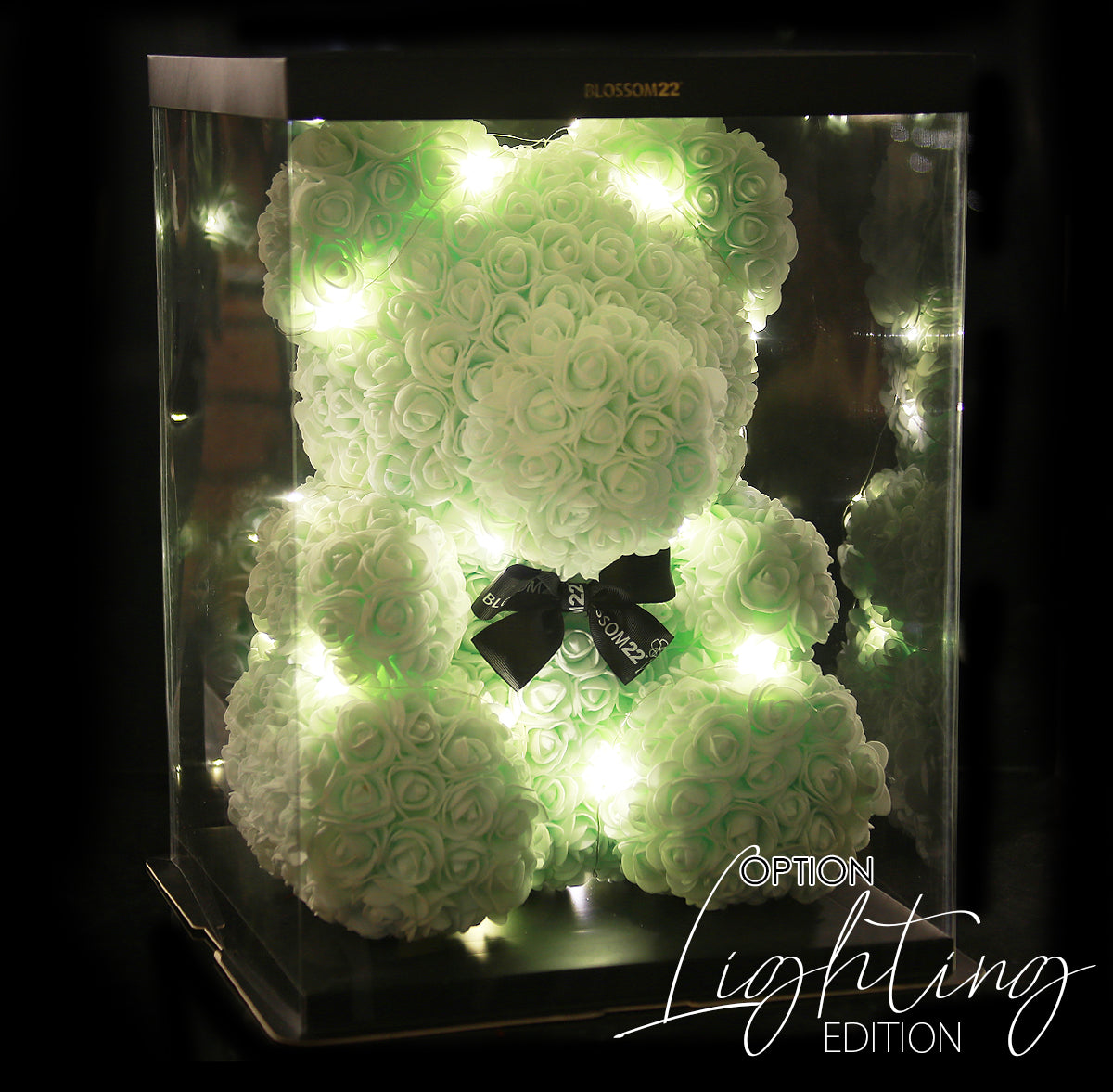 粉橙色玫瑰熊|Light Orange Rose Bear Other Products Blossom22hk