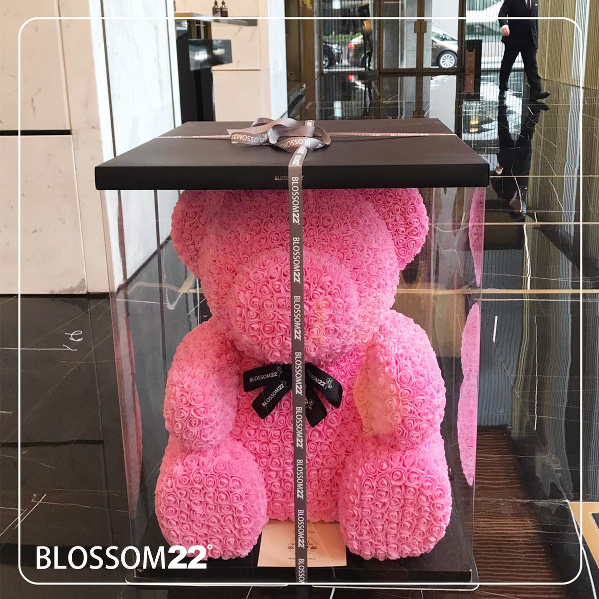粉色巨型玫瑰熊|XXL Pink Rose Bear Other Products Blossom22hk