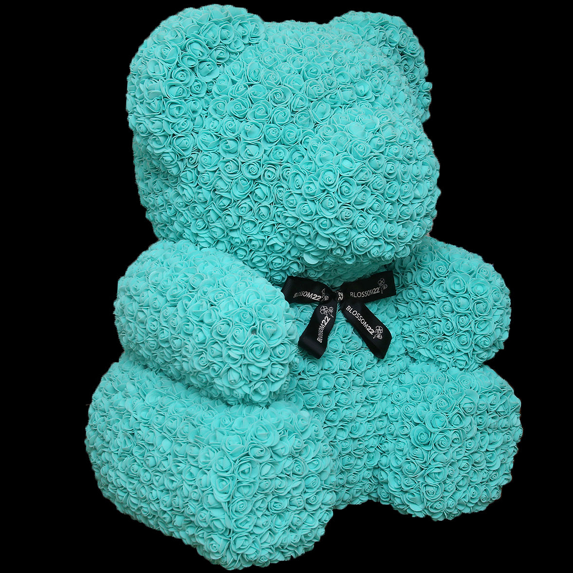 蒂芬妮巨型玫瑰熊|XXL Tiffany Blue Rose Bear Other Products Blossom22hk