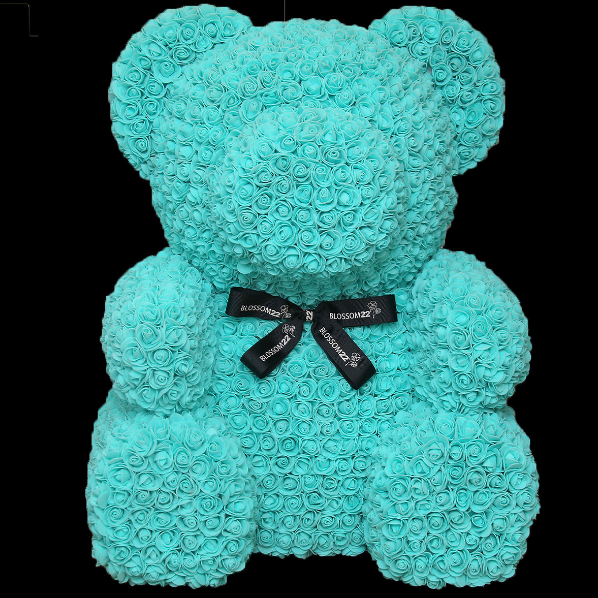 蒂芬妮巨型玫瑰熊|XXL Tiffany Blue Rose Bear Other Products Blossom22hk
