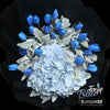 19枝藍色鬱金香繡球花束 ｜19 Blue Tulips Hydrangea Bouquet