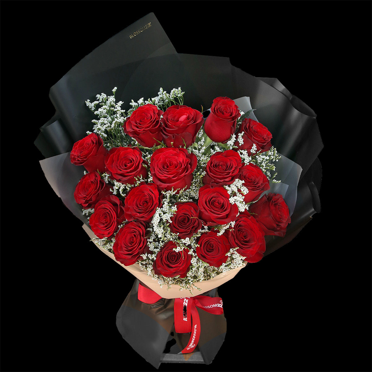 19枝 紅玫瑰花束｜19 Red Roses Signature Bouquet