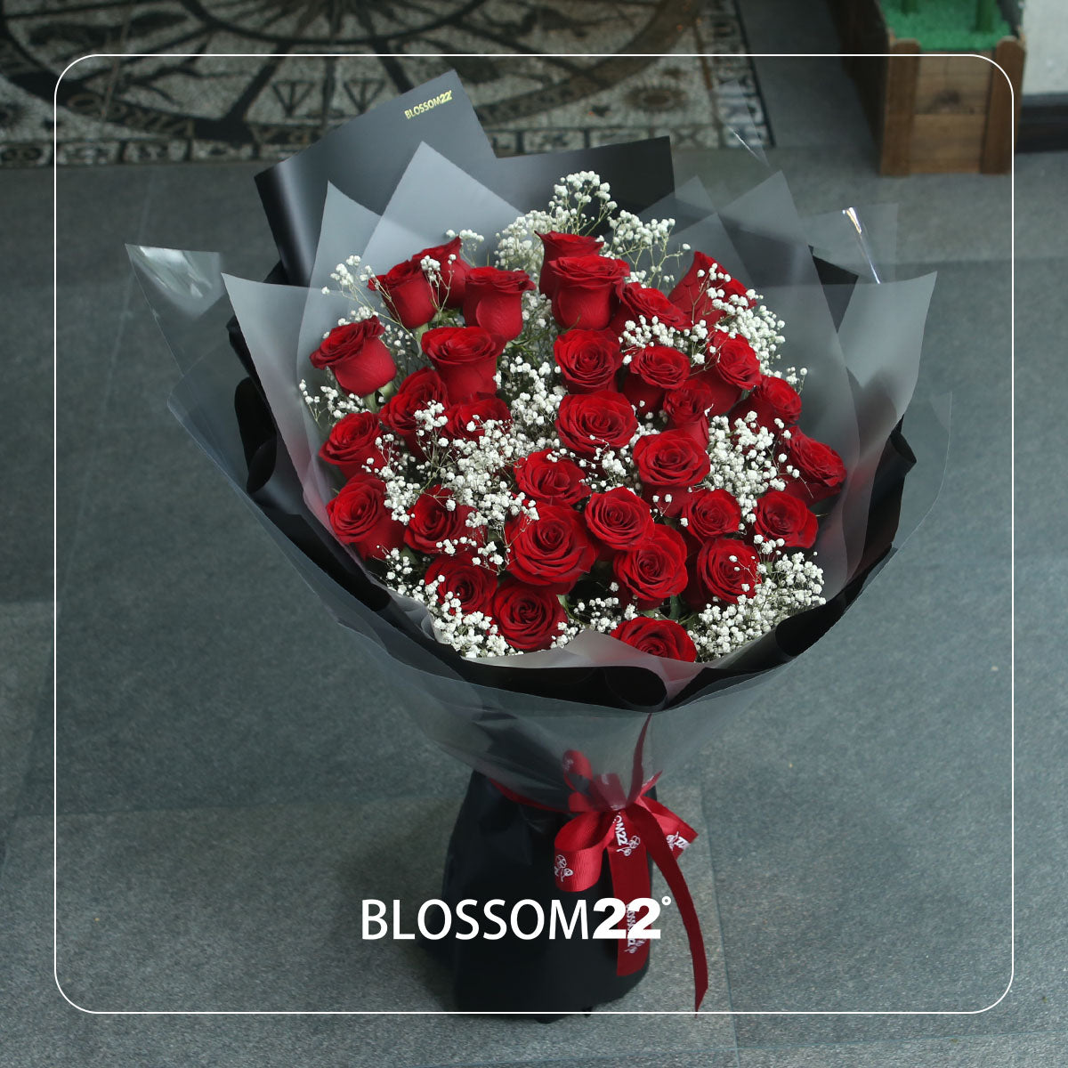 33枝 紅玫瑰花束｜33 Red Roses Bouquet