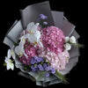 4 粉繡球蝴蝶蘭花束｜4 Pink Hydrangea & Orchid (Pink Morpho ) 花束 bouquet 鮮花束 Blossom22°