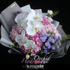 4 粉繡球蝴蝶蘭花束｜4 Pink Hydrangea & Orchid (Pink Morpho ) 花束 bouquet 鮮花束 Blossom22°