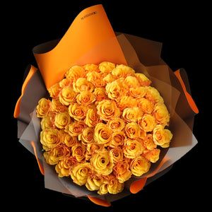 52枝 橙瑰求婚花束｜52 Orange Roses Bouquet