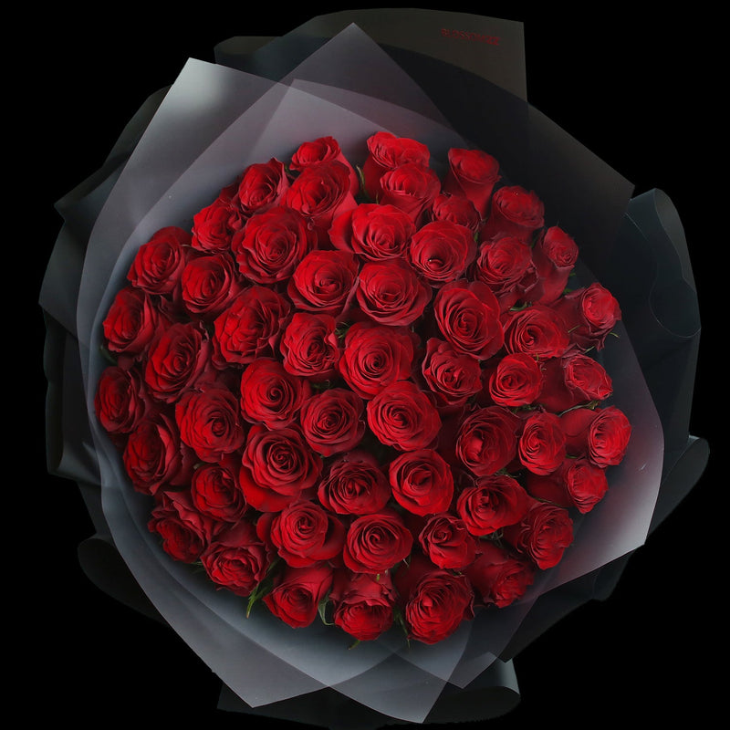 52枝 紅玫瑰求婚花束｜52 Red Roses Signature Bouquet (520花束)