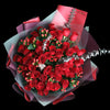 52枝 紅玫瑰豪華版求婚花束｜52 Red Roses Luxary Wrap Bouquet  (情人節花束）