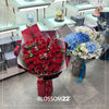 52枝 紅玫瑰豪華版求婚花束｜52 Red Roses Luxary Wrap Bouquet (52Red+)
