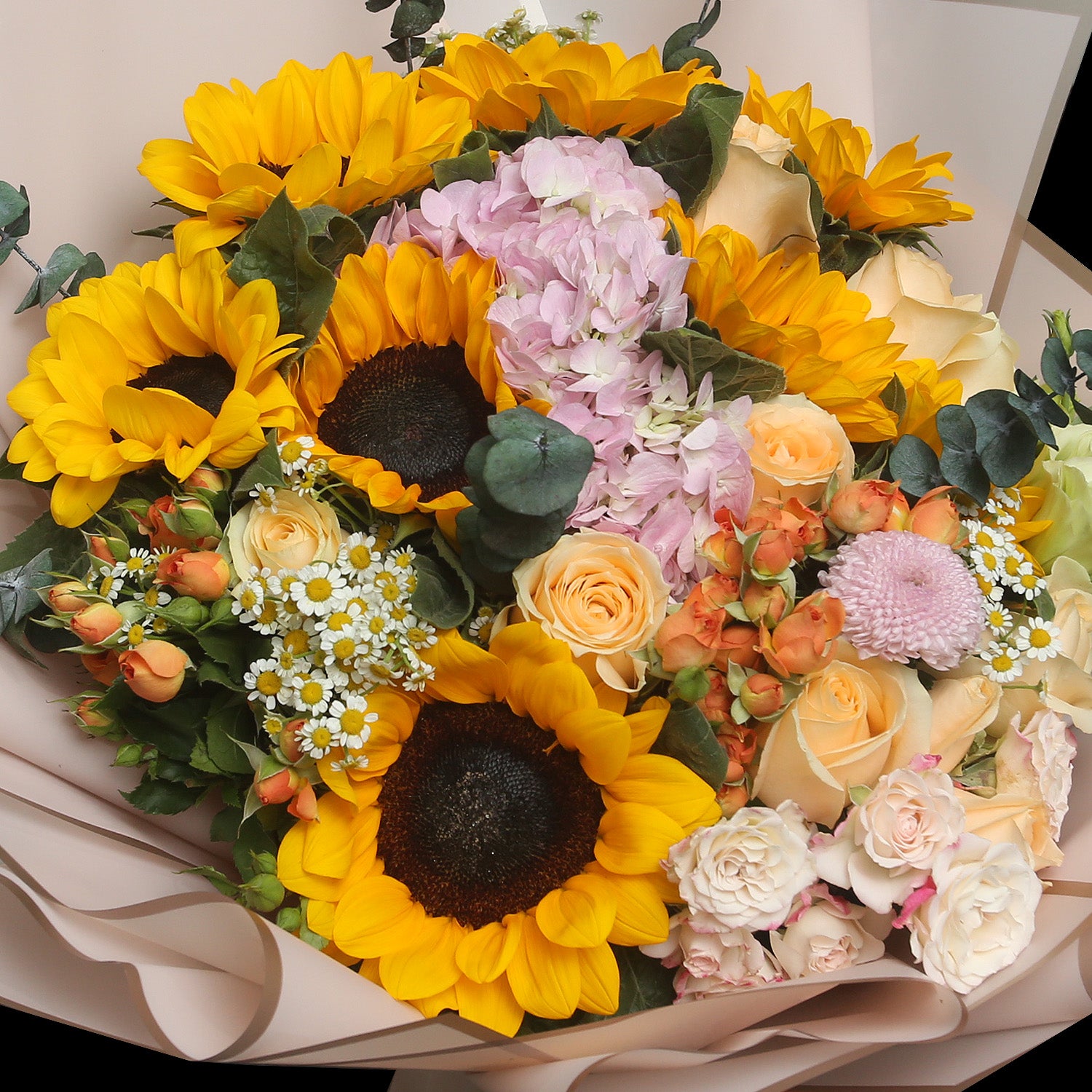 花卉8 8枝太陽花及繡球｜8 Sun Flower & Hydrangea (Sun of Blessing