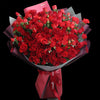 99枝 混合紅玫瑰求婚花束｜99 Mixed Red Roses Bouquet (99 Fire Red)｜情人節花