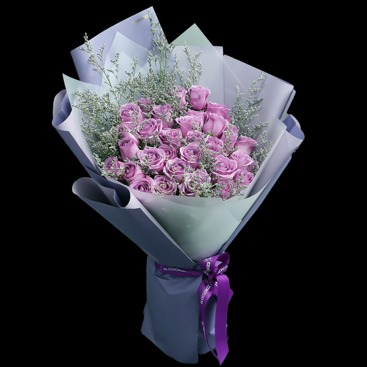 33枝 紫玫瑰花束｜33 Purple Roses Bouquet（520花束）