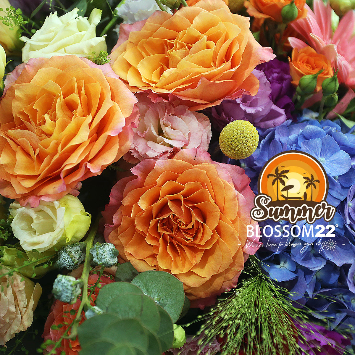 四季系列花束-夏｜Four Seasons Series Fresh Bouquet-Summer – Blossom22°