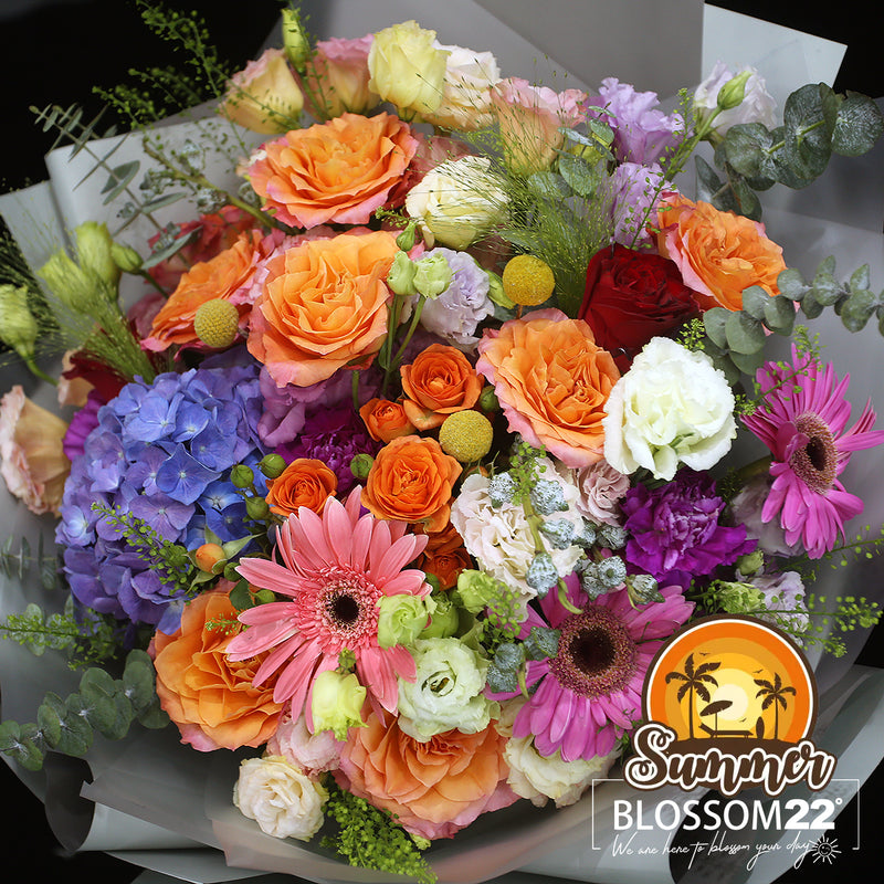 四季系列花束-夏｜Four Seasons Series Fresh Bouquet-Summer