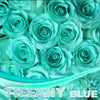 52 蒂芬妮藍玫瑰鮮花束｜52 Tiffany Blue Dyeing Roses Bouquet