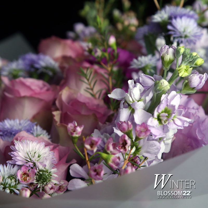 四季系列花束-冬｜Four Seasons Series Fresh Bouquet-Winter