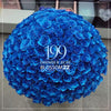 199枝 電藍玫瑰鮮花束｜199 Thunder Blue Fresh Bouquet fresh bouquet 鮮花束 Blossom22°