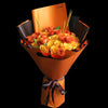 33 橙色混合玫瑰花束｜33 Mixed Orange Roses Bouquet (Wheat 稻香) 花束 bouquet 鮮花束 BLOSSOM22