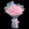 52枝 肯亞荔枝香水庭園玫瑰求婚花束｜52 Kenya Pink O'Hara Garden Rose (Pink O'Hara 香水荔枝) 花束 bouquet 鮮花束 Blossom22°