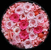 粉色保鮮花禮盒｜Pink Preserved Flower Gift Box  Blossom22hk