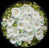 白色保鮮花禮盒｜White Preserved Flower Gift Box  Blossom22hk