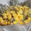 33枝 黃玫瑰花束｜33 Yellow Roses Bouquet 花束 bouquet 鮮花束 Blossom22°