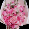29枝 粉紅混色玫瑰｜29 Mixed Pink Roses (Puppy Love） 花束 bouquet 鮮花束 BLOSSOM22