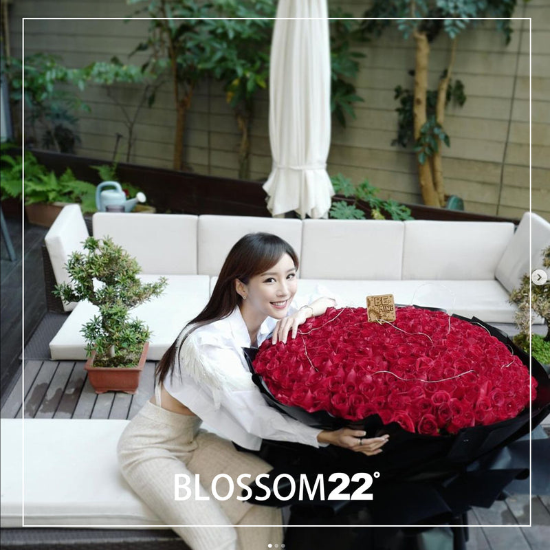 365枝 紅玫瑰花束｜365 Red Roses Bouquet fresh bouquet 鮮花束 Blossom22°
