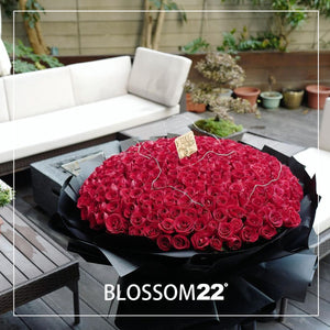 365枝 紅玫瑰花束｜365 Red Roses Bouquet fresh bouquet 鮮花束 Blossom22°