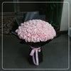 99枝 淺粉紅玫瑰花束｜99 Light Pink Bouquet｜情人節花 fresh bouquet 鮮花束 Blossom22°