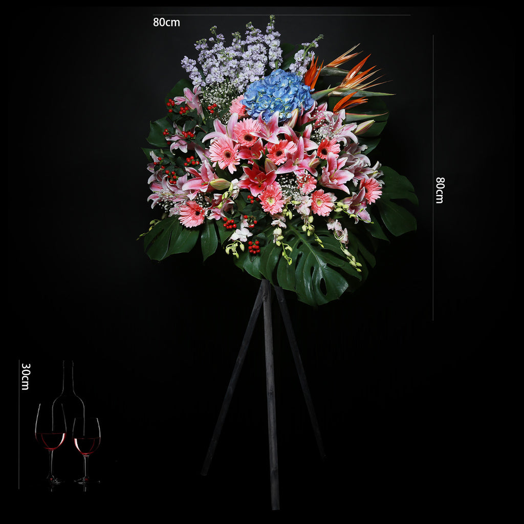 Grand Opening Fresh Flower Basket 02  Blossom22°
