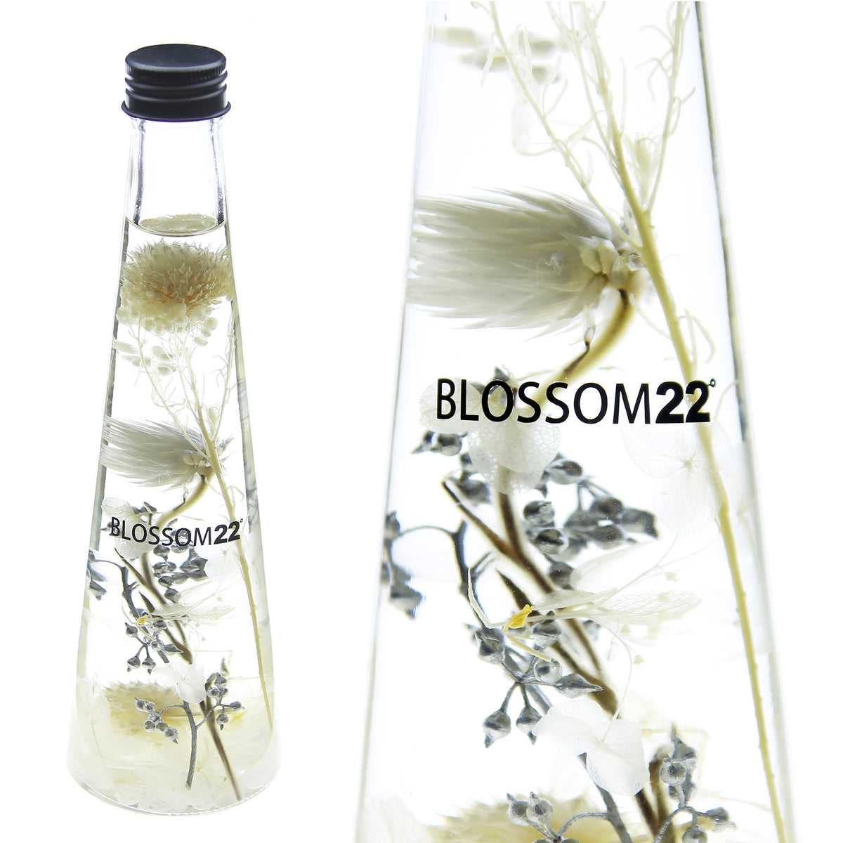 浮游花瓶｜Herbarium Bottle - hb01.White Other Products Blossom22hk