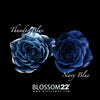 12枝 貴族藍玫瑰花束｜12 Navy Blue Dyeing Rose bouquet fresh bouquet 鮮花束 BLOSSOM22