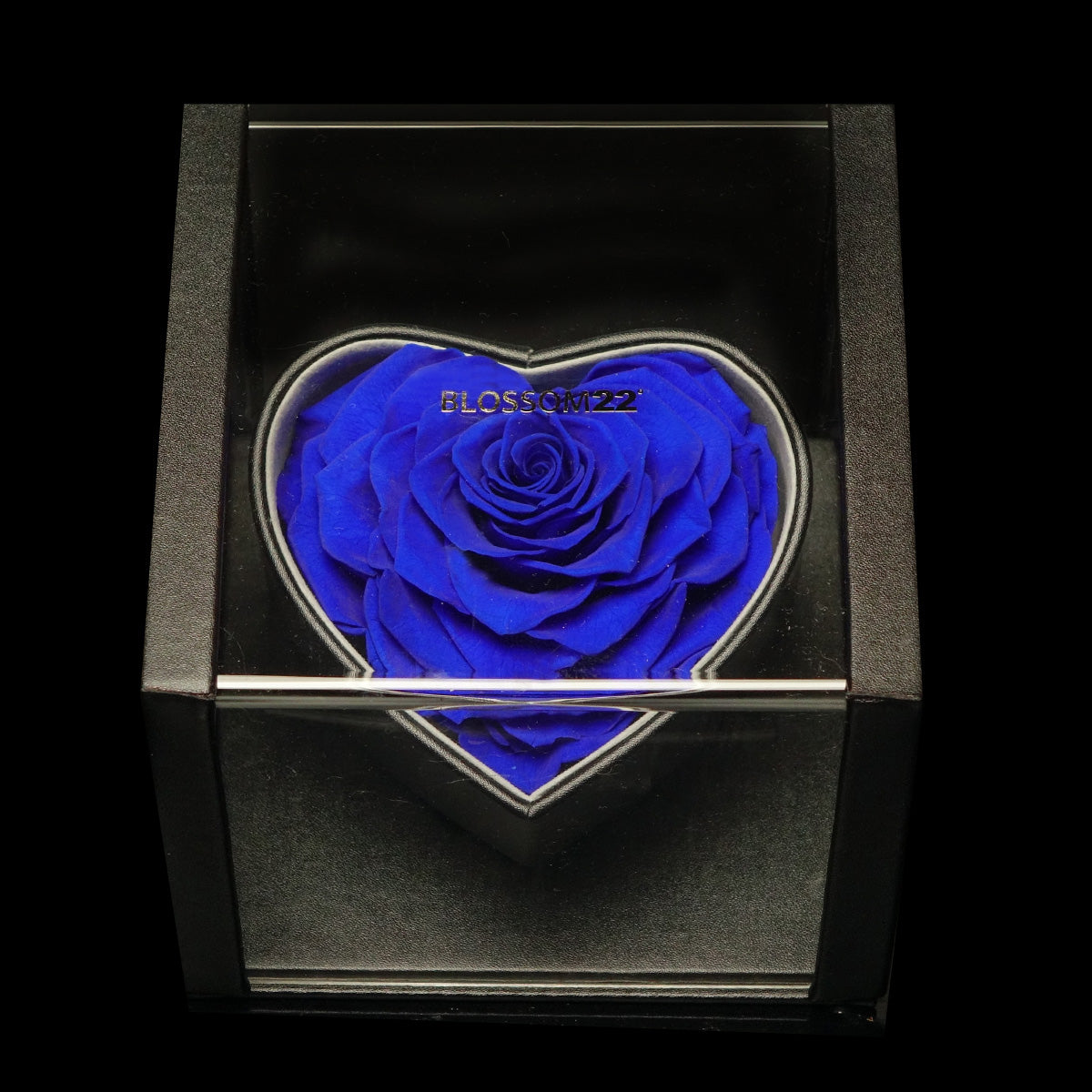 XXL Heart Rose Preserved Flower Box｜巨型心型玫瑰保鮮花盒 - Blue（藍)  Blossom22°