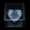 XXL Heart Rose Preserved Flower Box｜巨型心型玫瑰保鮮花盒 - Gery（灰)  Blossom22°