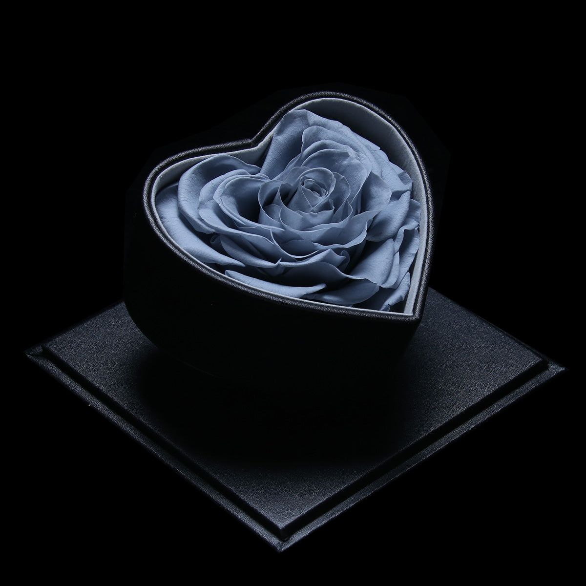 XXL Heart Rose Preserved Flower Box｜巨型心型玫瑰保鮮花盒 - Gery（灰)  Blossom22°