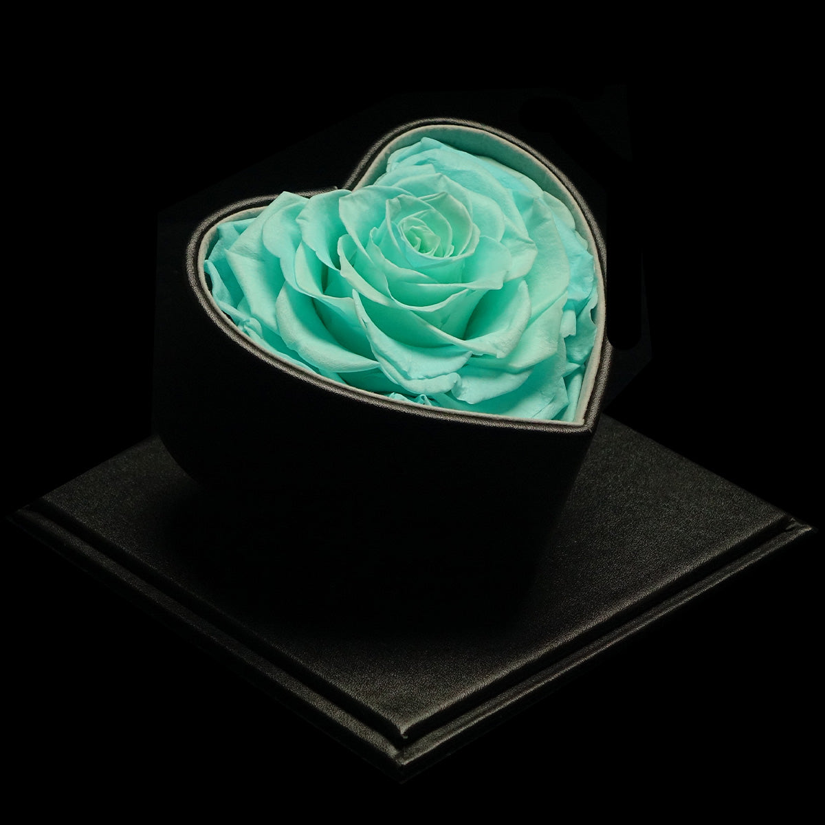 XXL Heart Rose Preserved Flower Box｜巨型心型玫瑰保鮮花盒 - Tiffany Blue（蒂芙尼藍)  Blossom22°