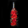 紅色保鮮花酒瓶｜Red Preserved Flower Wine Bottle  Blossom22hk