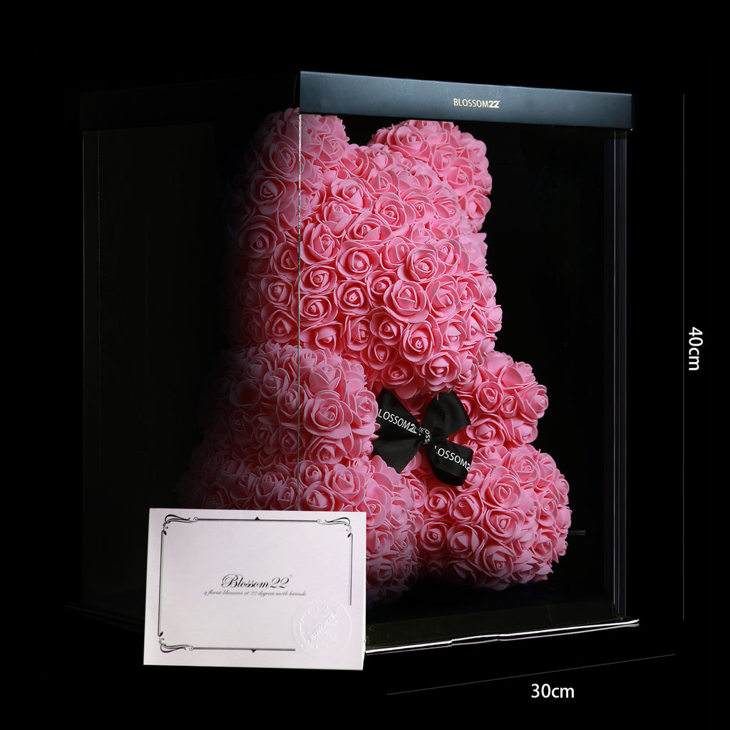 粉色玫瑰熊｜ Pink Rose Bear Other Products Blossom22hk