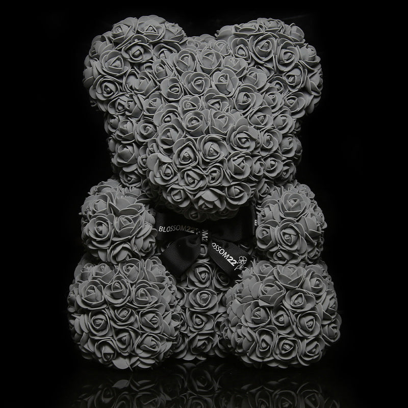 海豚灰玫瑰熊｜Dolphin Grey Rose Bear Other Products Blossom22hk