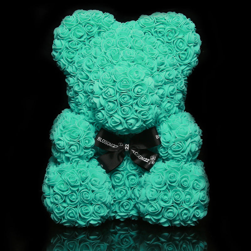 蒂芬妮玫瑰熊｜ Tiffany Blue Rose Bear Other Products Blossom22hk