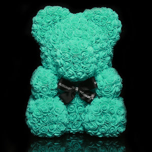 蒂芬妮玫瑰熊｜ Tiffany Blue Rose Bear Other Products Blossom22hk