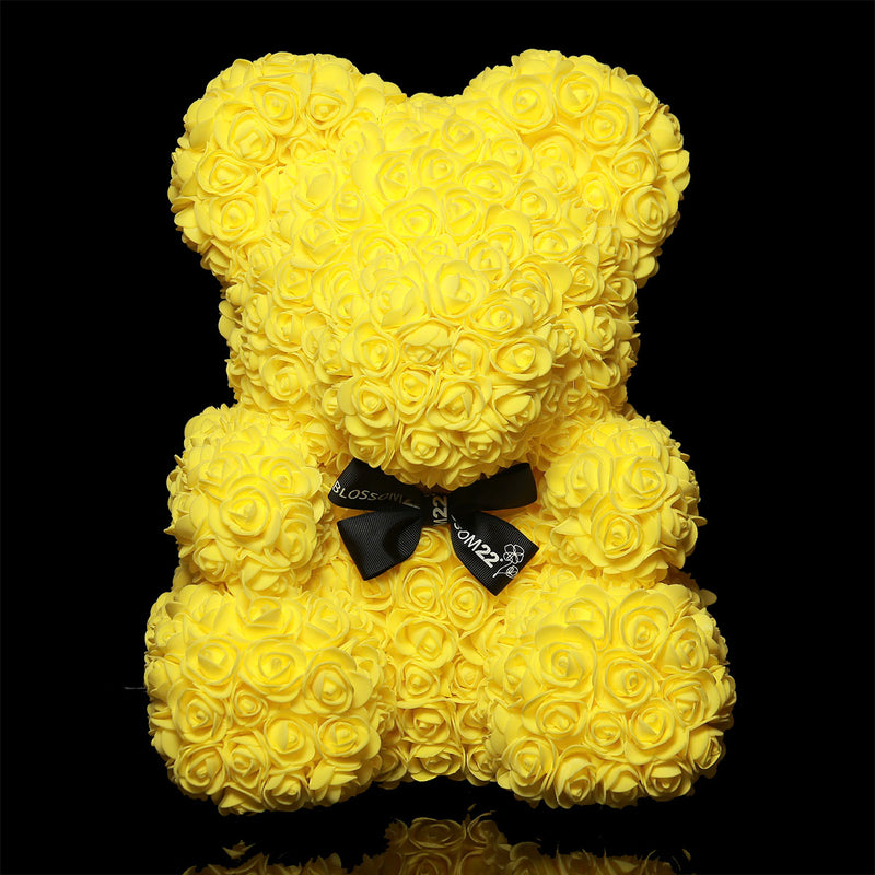 黃色玫瑰熊｜Yellow Rose Bear Other Products Blossom22hk