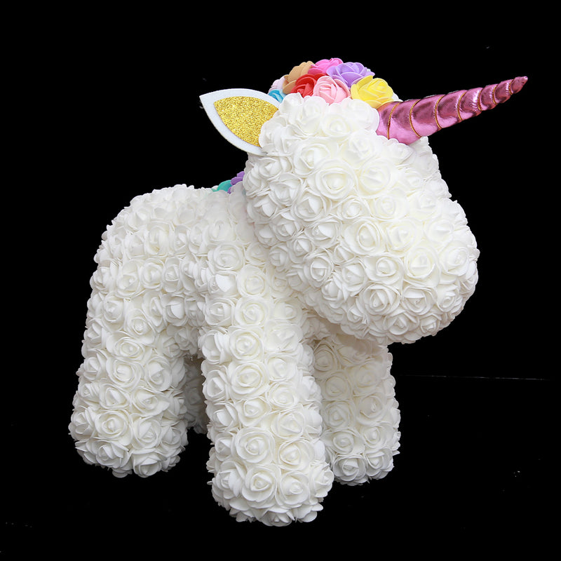 Rose Unicorn (玫瑰獨角獸) - White (白) Other Products Blossom22hk