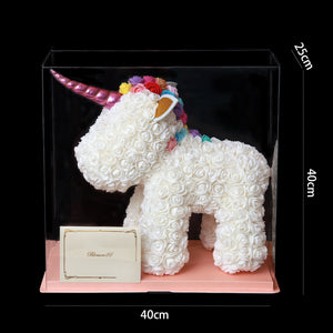 Rose Unicorn (玫瑰獨角獸) - White (白) Other Products Blossom22hk